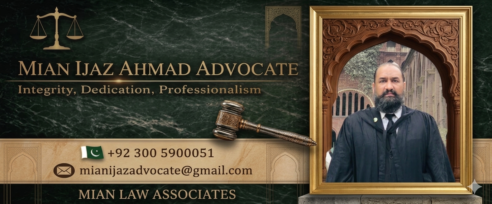 Mian Ijaz Ahmad - Advocate High Court